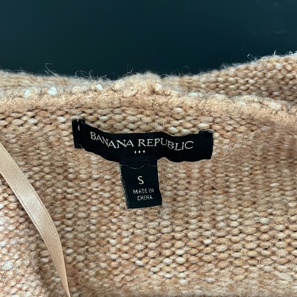 Banana Republic Light Brown Cardigan  size S - Picture 4 of 5